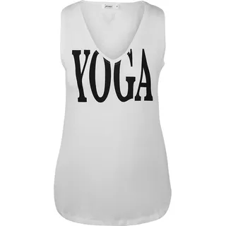 Kismet, Damen, Shirt, Yoga Tank Top Ananda, Weiss, (XS)