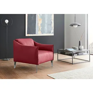 W.Schillig Cocktailsessel »sally«, mit Metall-Winkelfüßen in Chrom glänzend