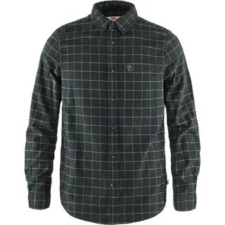 Fjällräven Övik Flannel Langarmhemd Grau S