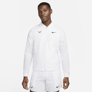 Nike Dri-FIT Rafa Herren-Tennisjacke - Weiß, XL