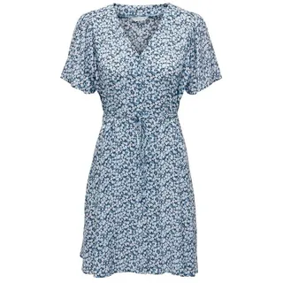 Only Minikleid Sommerkleid Blau 36