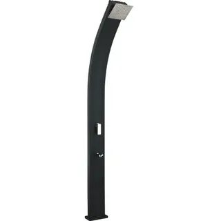 Steinbach 049045 Solardusche SlimLine Deluxe Alutank 26l, Einhebel Mischbatterie