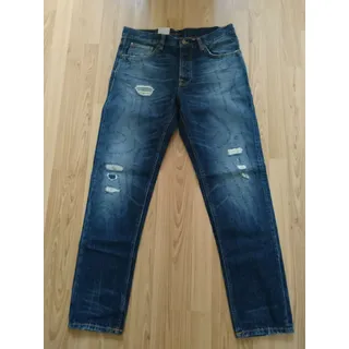 Nudie Jeans Steady Eddie II (Straight Fit) Worn Words 32/32