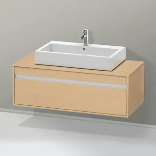 Duravit Waschtischunterschrank 1 Auszug 120 x 42,6 x 55 cm Eiche Natur