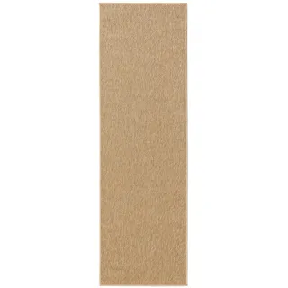 benuta Iowa Outdoor-Teppich 80 x 300 cm Beige