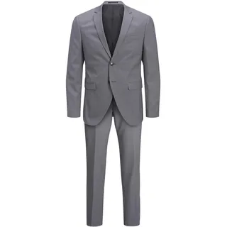 JACK & JONES Franco Anzug Light Grey Melange 50