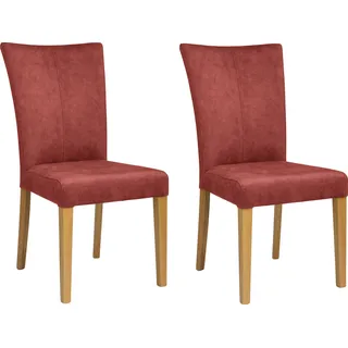 Home Affaire Esszimmerstuhl Aspen Polsterstuhl rot 2er Set