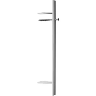 luma-home Garderobe, Weiß, Holzwerkstoff, 32x179x12 cm, Garderobe, Kindergarderoben