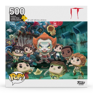 Funko POP! Puzzle - IT - Stephen King - Halloween - Funko - Jigsaw - 500 Pieces - 45.7cm x 61cm - English/French/Spanish Language
