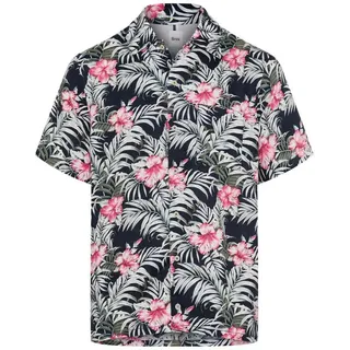 Brax Kurzarmhemd Floral Lila XXL