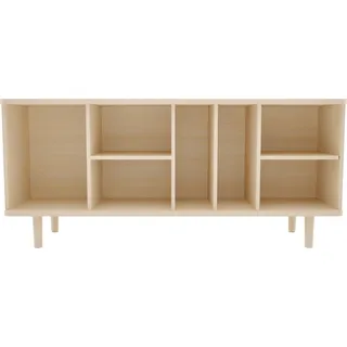 WoodMan Sideboard Malic 160 x 70 x 45 cm Beige