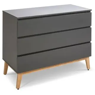 Portobello Wickelkommode Venta Lack Grau