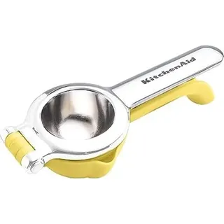 KitchenAid KQ070OHMEA Zitruspresse, Aluminium, Zitrone, ohne Durcheinander