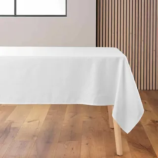 Douceur d'intérieur Tischdecke Artea 140 x 240 cm Weiß