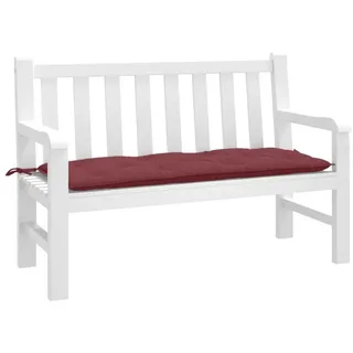 vidaXL Gartenbank-Auflage 120 x 50 x 7 cm melange rot 1 St.