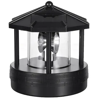 Wasserdichter, Drehbarer Solar-leuchtturm Mit Led, Dekorative Beleuchtung Für Garten, Rasen Und Terrasse