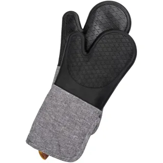 Wenko Ada Topfhandschuhe Silikon, schwarz