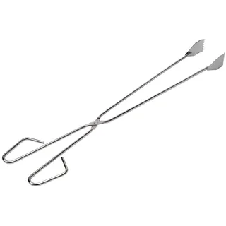 Sauvic Grillzange 55 cm Edelstahl Silber