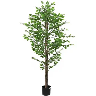vidaXL Ficusbaum Künstlich 1260 Blätter 200 cm