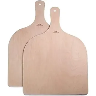 Ga Homefavor 2er-set Holz-pizzaschaufeln Zum Sicheren Transport Von Pizza, Brot Und Gebäck.