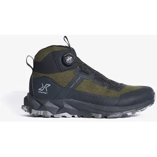 RevolutionRace Phantom Trail Mid Waterproof Hiking Boots Herren Dark Olive, - Schuhe -