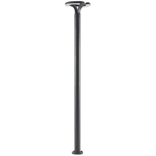 LINDBY Außenleuchte Aluminium 26,5 cm 160,0 cm silber