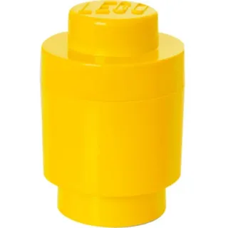 Room Copenhagen LEGO Storage Brick 1 rund 1-tlg. gelb