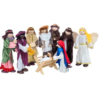 Krippenfiguren-Set XXL