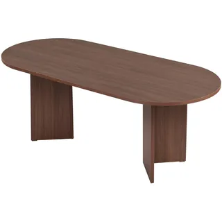 AHD Amazing Home Design Sablin 160–200 x 75 x 90 cm Walnuss