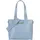 Shopper Kunstleder Blue