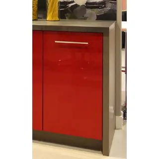 Feldmann-Wohnen Unterschrank PLATINIUM (Küchenunterschrank, Küchenschrank) PN-D1D/45 - Korpus- und Frontfarbe wählbar gelb|grau