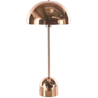 Beliani Tischlampe, Kupfer, Metall, 30x64x30 cm, Lampen & Leuchten, Innenbeleuchtung, Tischlampen, Tischlampen
