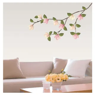 Ambiance-Live Wandtattoo Blumen Magnolia Rosen
