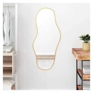 vidaXL Wandspiegel 100 x 45 cm Gold