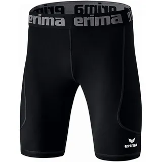 Erima Elemental Tight kurze Sport-Shorts Schwarz L