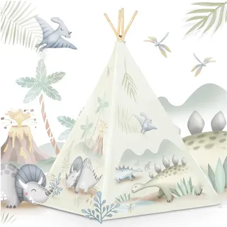Nukido Tipi Kinderzelt mit Kissen