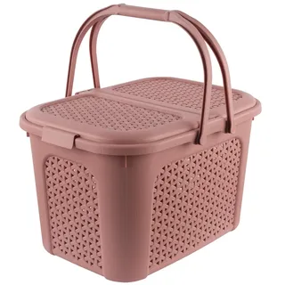 KEEEPER Picknick-Korb Inka, 28 Liter, nordic-red - Rot