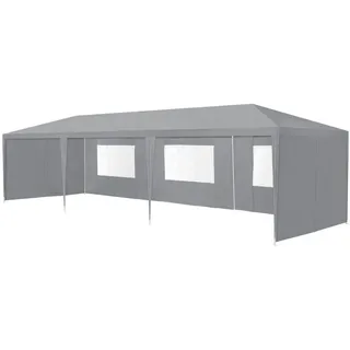 casa.pro Pavillon Wedau 9 x 3 m Dunkelgrau