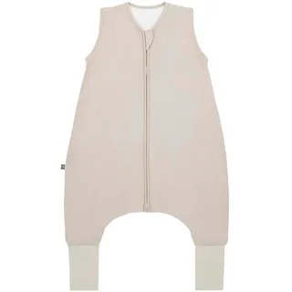 EMMA & NOAH Schlafsack mit Umschlag-Fuß Gr. 70, Beige, 70CM