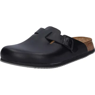 Birkenstock Boston Super Grip Naturleder schwarz 40