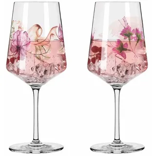 Ritzenhoff Gläserset - Aperitif Sommersonett 2tlg. Kristall, Kristalloptik Rosa