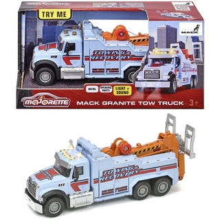 majORETTE Spielzeug-Abschlepper Spielzeugauto Stadt Abschleppwagen Mack Granite Tow Truck 213743006