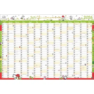 sheepworld Posterplaner 2026: Liebevoll illustrierter Wand-Kalender mit niedlichen Schaf-Cartoons. Praktischer Jahresplaner 2026 zum Eintragen. (Jahresplaner Kalender Heye)