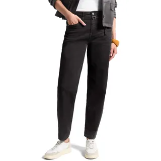 Street One Damen High Waist Barrel Leg Jeans im Loose Fit 3819162 - 27W / 28L