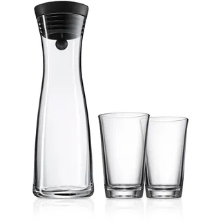 Basic Set Wasserkaraffe mit 2 Gläsern