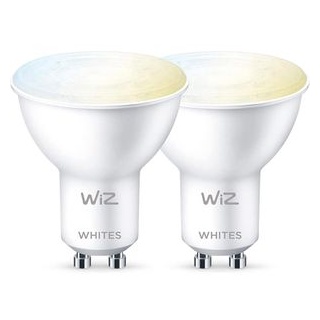 WiZ LED-Lampe SmartHome GU10, warmweiß bis kaltweiß, 4,9W (50W), WLAN, 2 Stk.