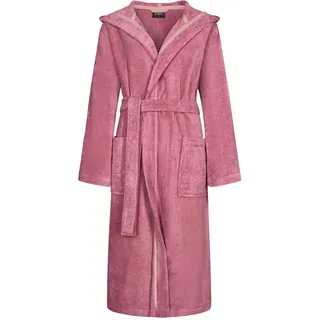 CAWÖ Bademantel Luxury Basics Kapuze Rosa M