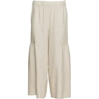Leinen-Hosenrock, beige, 44