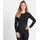 Langarm Thermoshirt Schwarz 50