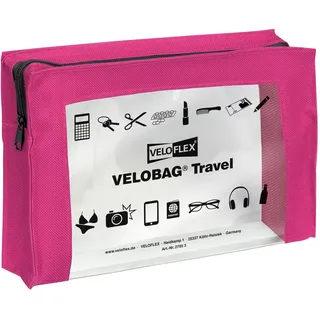 Veloflex VELOBAG Travel DIN A5 Kleinkrambeutel aus Textil und PVC pink